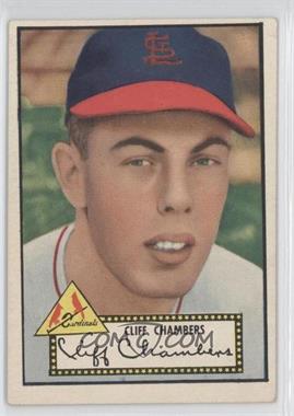 1952 Topps - [Base] #68.2 - Cliff Chambers (Black Back)