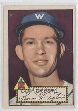 1952 Topps - [Base] #71.1 - Tom Upton (Red Back) [COMC RCR Poor]