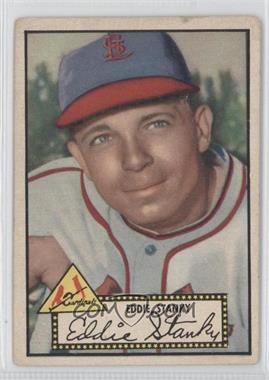 1952 Topps - [Base] #76.2 - Eddie Stanky (Black Back) [Good to VG‑EX]