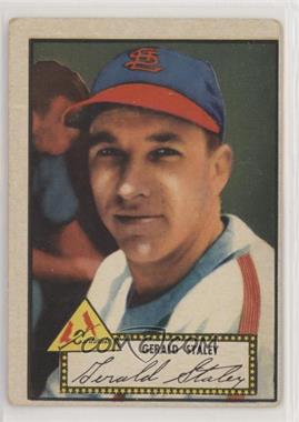 1952 Topps - [Base] #79.1 - Jerry Staley (Red Back) [Good to VG‑EX]