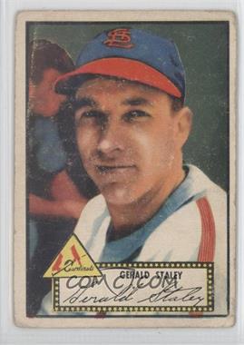 1952 Topps - [Base] #79.1 - Jerry Staley (Red Back) [Poor to Fair]