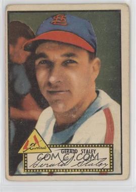 1952 Topps - [Base] #79.1 - Jerry Staley (Red Back)