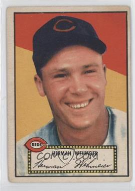 1952 Topps - [Base] #80.1 - Herm Wehmeier (Red Back) [Good to VG‑EX]
