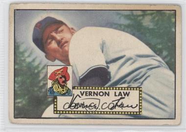 1952 Topps - [Base] #81 - Vern Law [Good to VG‑EX]