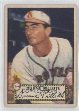 1952 Topps - [Base] #82 - Duane Pillette [Good to VG‑EX]