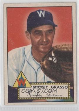 1952 Topps - [Base] #90 - Mickey Grasso [Good to VG‑EX]