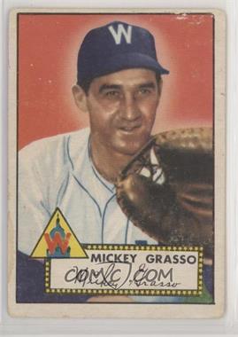 1952 Topps - [Base] #90 - Mickey Grasso [Poor to Fair]