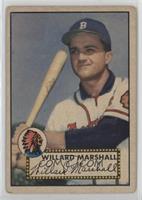 Willard Marshall [Good to VG‑EX]