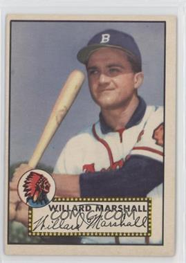 1952 Topps - [Base] #96 - Willard Marshall