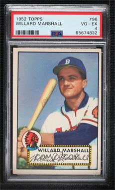 1952 Topps - [Base] #96 - Willard Marshall [PSA 4 VG‑EX]
