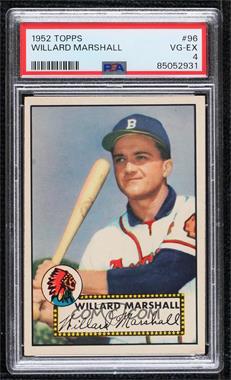 1952 Topps - [Base] #96 - Willard Marshall [PSA 4 VG‑EX]