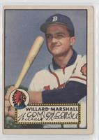 Willard Marshall [Poor to Fair]