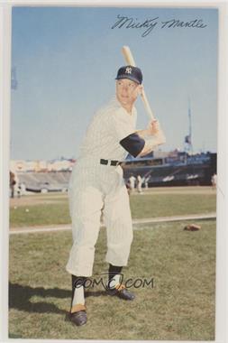 1953-55 Dormand Natural Color Baseball Series - [Base] #111.2 - Mickey Mantle (Batting Stance)