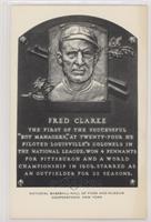Inducted 1945 - Fred Clarke