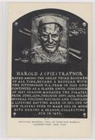 Inducted 1948 - Pie Traynor