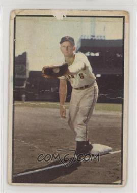 1953 Bowman Color - [Base] #128 - Whitey Lockman [Poor to Fair]