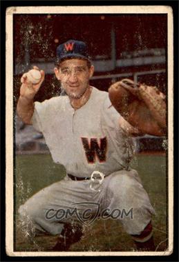 1953 Bowman Color - [Base] #77 - Mickey Grasso [POOR]