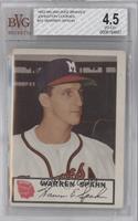 Warren Spahn [BVG 4.5 VG‑EX+]