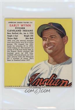 1953 Red Man Tobacco All-Star Team - American League Series - Cut Tab #14.2 - Early Wynn (Contest Expires May 31, 1954)