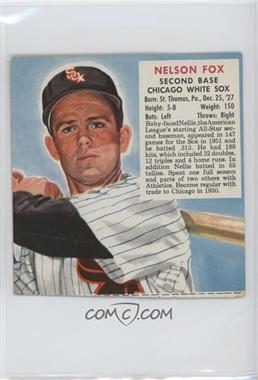 1953 Red Man Tobacco All-Star Team - American League Series - Cut Tab #5.1 - Nellie Fox (Contest Expires March 31, 1954)