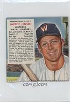 Jackie Jensen (Contest Expires May 31, 1954)