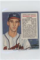 Warren Spahn (Contest Expires May 31, 1954)