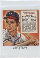 Andy Pafko (Contest Expires May 31, 1954)