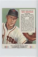 Wes Westrum (Contest Expires May 31, 1954)