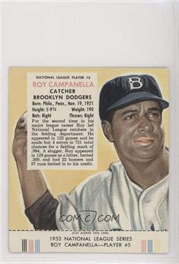 1953 Red Man Tobacco All-Star Team - National League Series #5.1 - Roy Campanella (Contest Expires March 31, 1954)