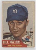 Bill Miller (Bio Information in Black) [Good to VG‑EX]