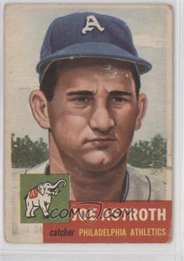 1953 Topps - [Base] #103.2 - Joe Astroth (Bio Information in White) [Poor to Fair]