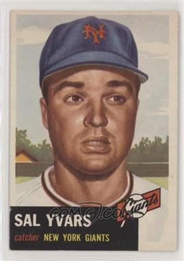 1953 Topps - [Base] #11 - Sal Yvars