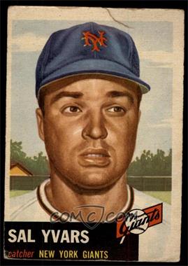 1953 Topps - [Base] #11 - Sal Yvars [GOOD]