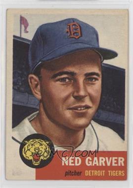 1953 Topps - [Base] #112.1 - Ned Garver (Bio Information in Black)