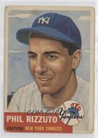 Phil Rizzuto (Bio Information in Black) [Good to VG‑EX]