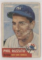 Phil Rizzuto (Bio Information in Black) [Poor to Fair]