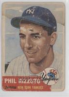 Phil Rizzuto (Bio Information in White) [Poor to Fair]