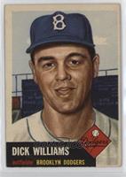 Dick Williams (Bio Information in Black)