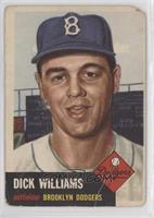Dick Williams (Bio Information in White) [Good to VG‑EX]