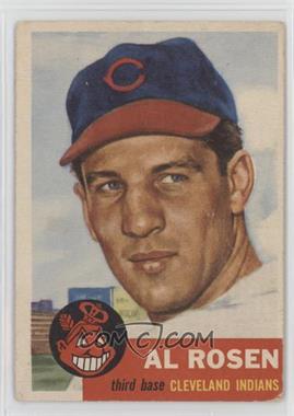 1953 Topps - [Base] #135.1 - Al Rosen (Bio Information is Black)