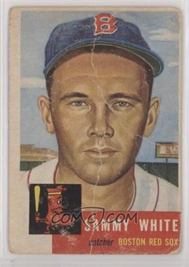 1953 Topps - [Base] #139.2 - Sammy White (Bio Information is White) [Poor to Fair]