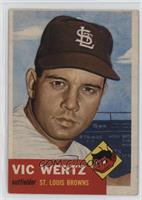 Vic Wertz (Bio Information is White) [Good to VG‑EX]