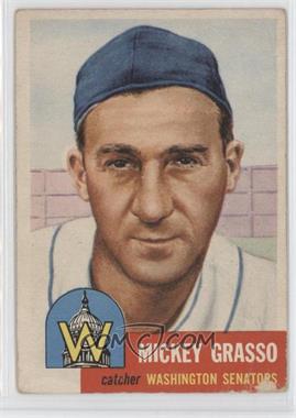 1953 Topps - [Base] #148.2 - Mickey Grasso (Bio Information is White) [Good to VG‑EX]