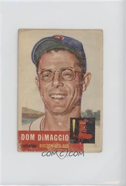 1953 Topps - [Base] #149.2 - Dom DiMaggio (Bio Information is White) [Poor to Fair]