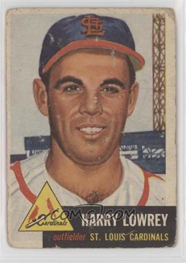 1953 Topps - [Base] #16 - Harry 'Peanuts' Lowrey [Poor to Fair]