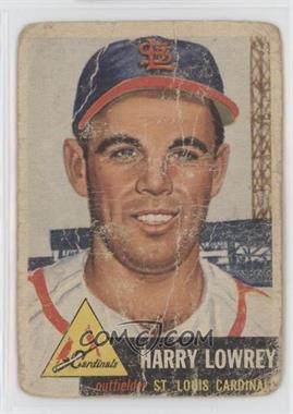 1953 Topps - [Base] #16 - Harry 'Peanuts' Lowrey [Poor to Fair]