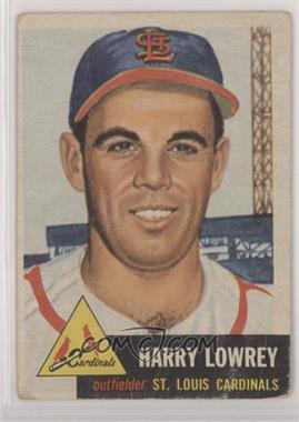 1953 Topps - [Base] #16 - Harry 'Peanuts' Lowrey [Poor to Fair]