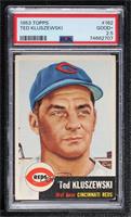 Ted Kluszewski (Bio Information is Black) [PSA 2.5 GOOD+]