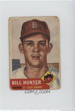 1953 Topps - [Base] #166 - Billy Hunter [Poor to Fair]
