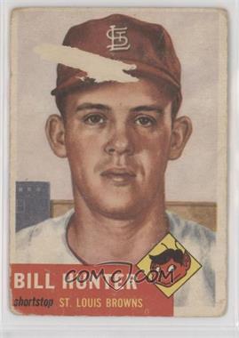 1953 Topps - [Base] #166 - Billy Hunter [Poor to Fair]